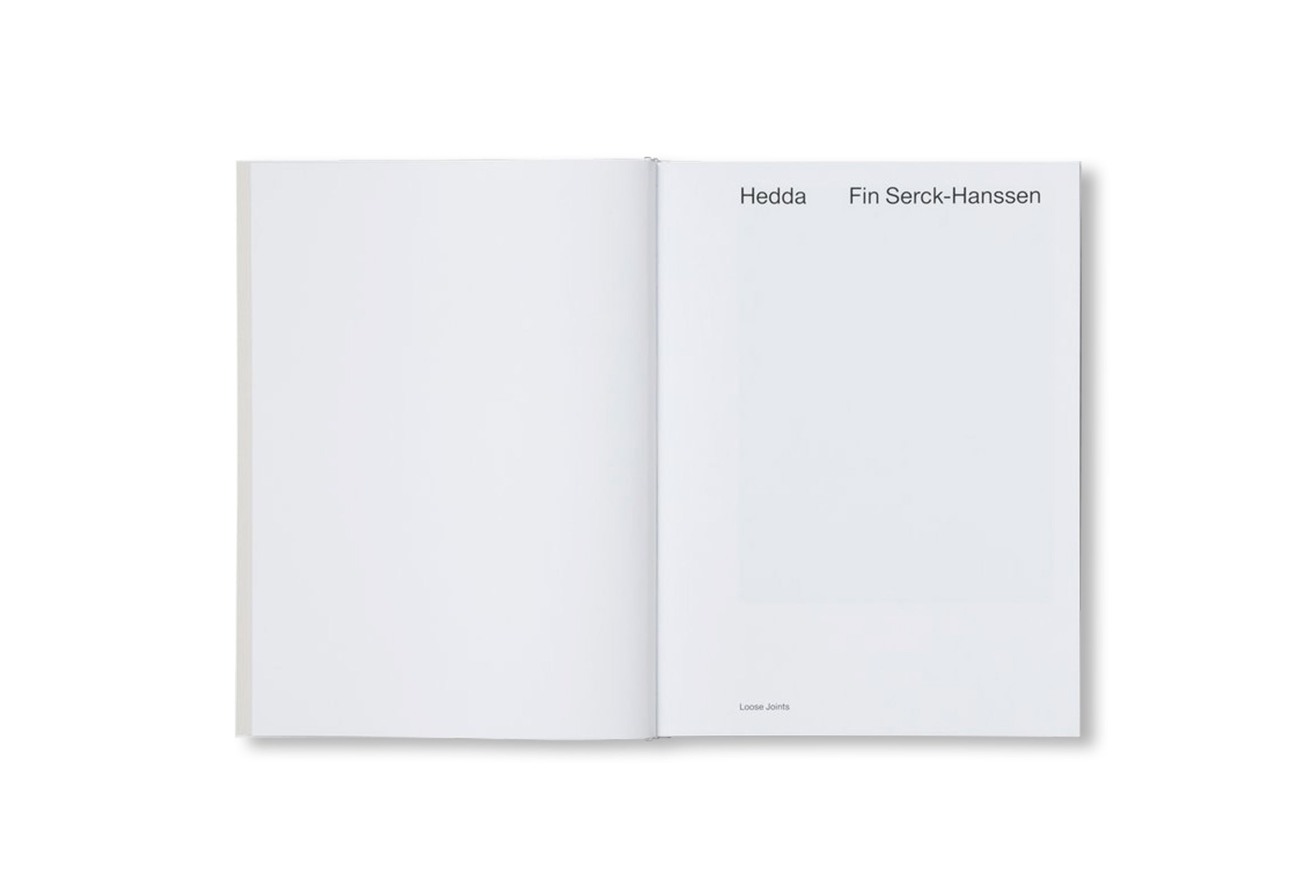 HEDDA by Fin Serck-Hanssen