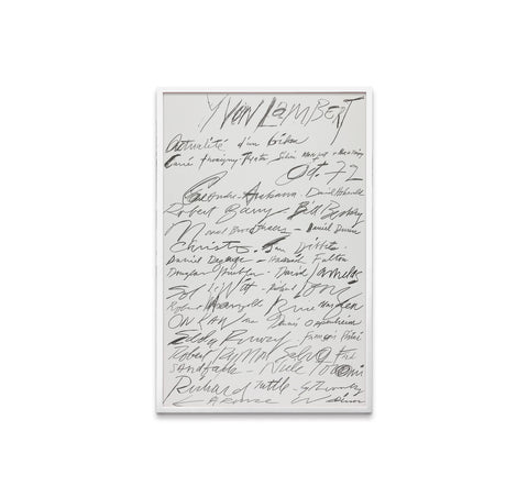 THREE DIALOGUES.2 PRINT (1977) by Cy Twombly – twelvebooks
