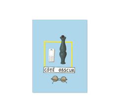 MANIFESTO POUR LES FILLES DU CALVAIRE 'CÔTÉ OBSCUR' by Nathalie du Pasquier