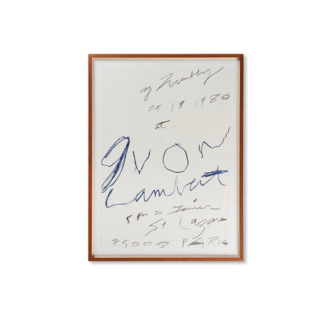 CY TWOMBLY by Cy Twombly (GLENSTONE MUSEUM) – twelvebooks