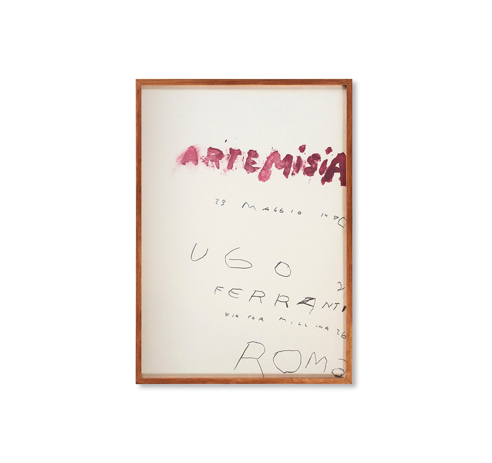 ARTEMISIA PRINT (1980) by Cy Twombly – twelvebooks