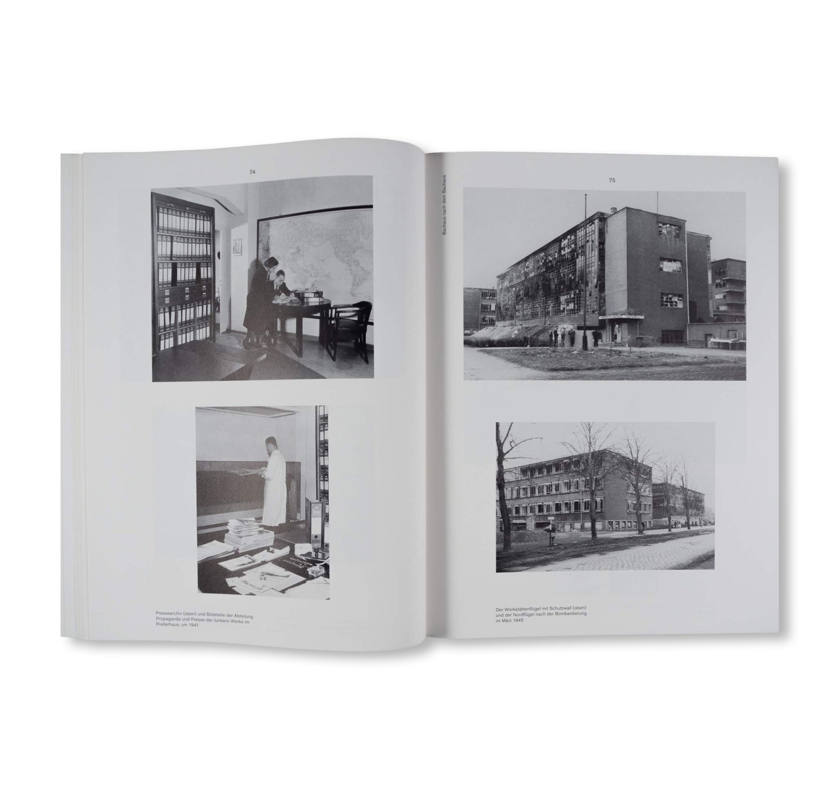 DESSAU 1945. MODERNE ZERSTÖRT / Edition Bauhaus 45 by Stiftung Bauhaus Dessau