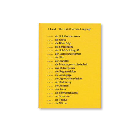 THE AWFUL GERMAN LANGUAGE by Jeffrey Ladd