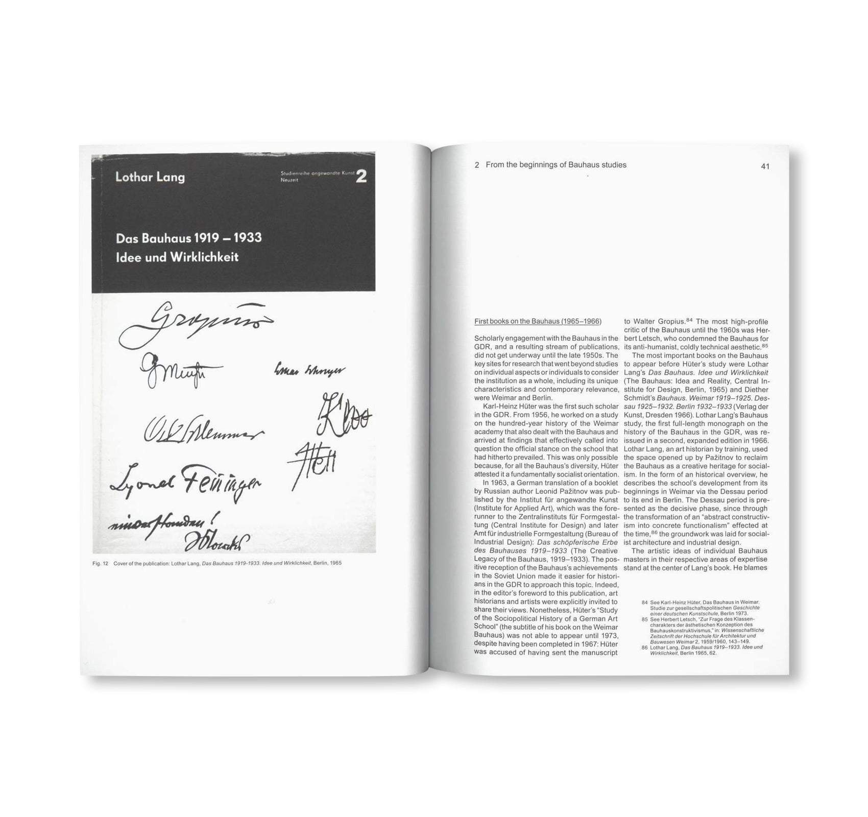 THE PROGRESSIVE HERITAGE OF THE BAUHAUS - ON THE ORIGINS OF AN EAST GERMAN BAUHAUS COLLECTION / Edition Bauhaus 54 by Stiftung Bauhaus Dessau