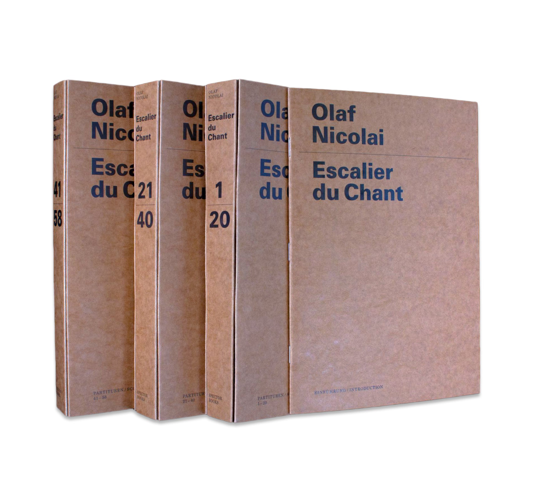 ESCALIER DU CHANT by Olaf Nicolai
