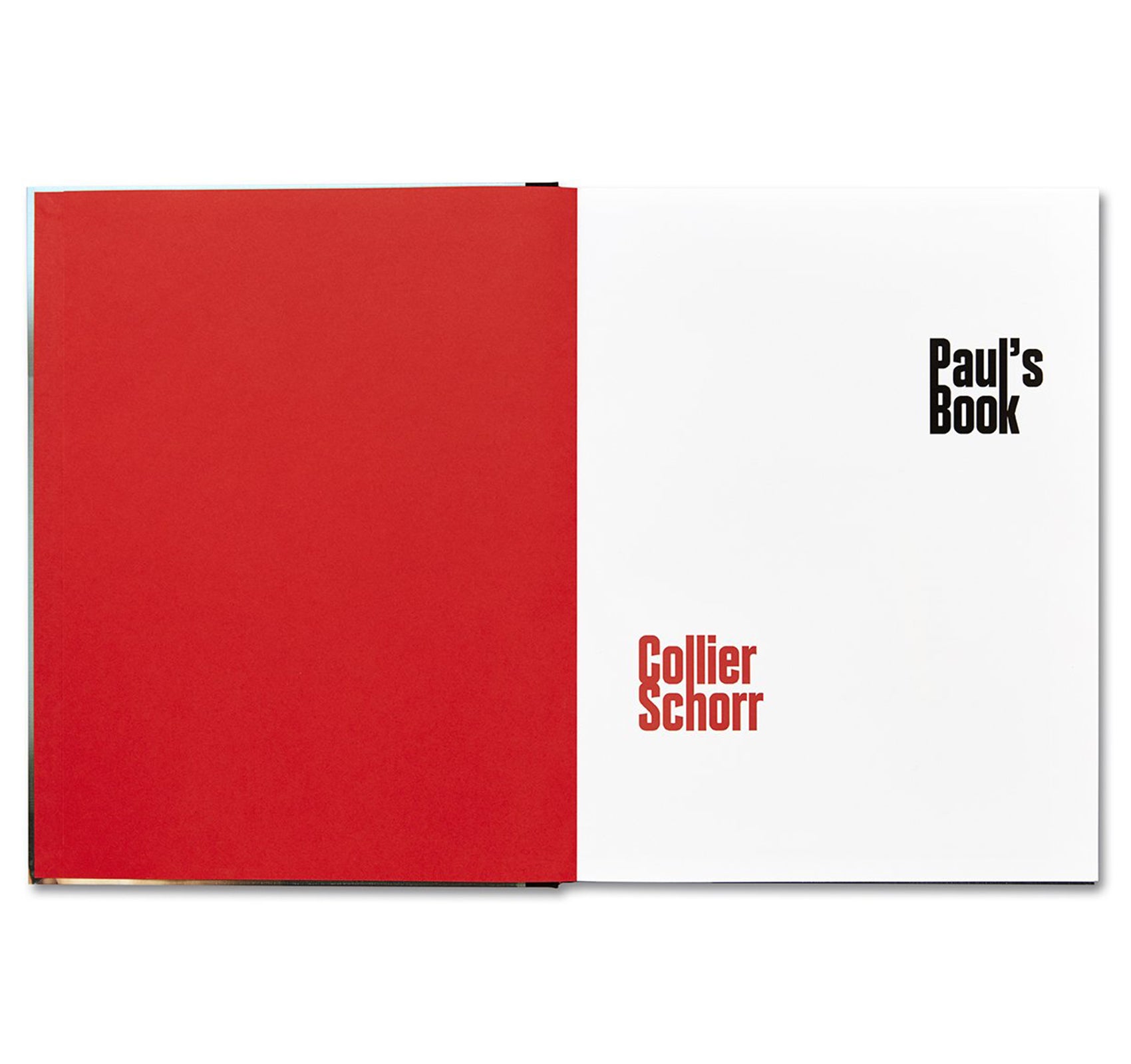 PAUL'S BOOK by Collier Schorr