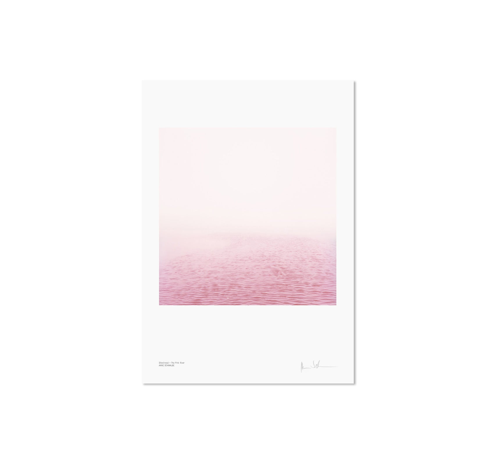 ELBE (ROSA) - THE PINK RIVER by Anne Schwalbe [SIGNED]